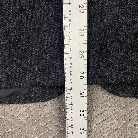 LL Bean Signature Script Tweed Blazer Jacket Sport Coat Men's 46 R Gray Donegal - Picture 15 of 15